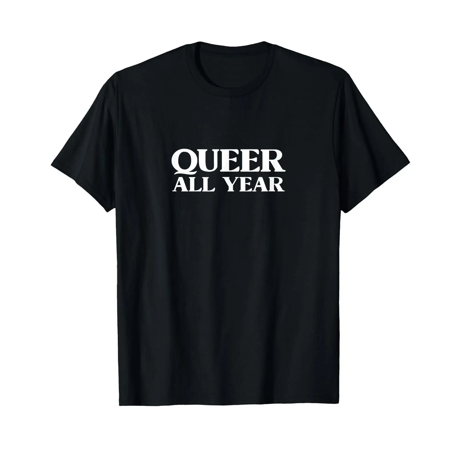 Vintage Queer Fashion - Maglietta Queer All Year LGBTQIA Gay