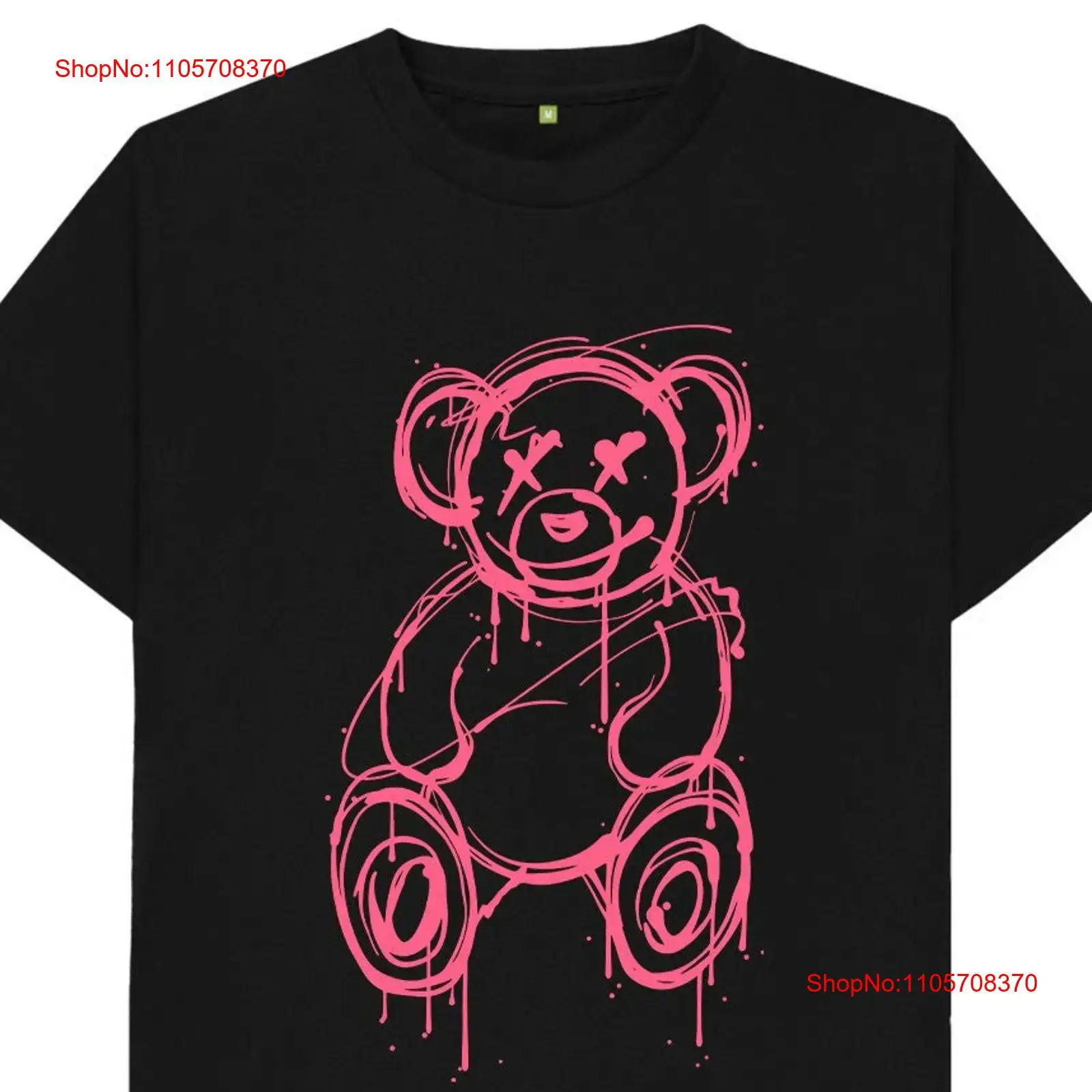 Vintage Fashion Sketches - T-shirt Teddy Bear Sketch vintage lavata,