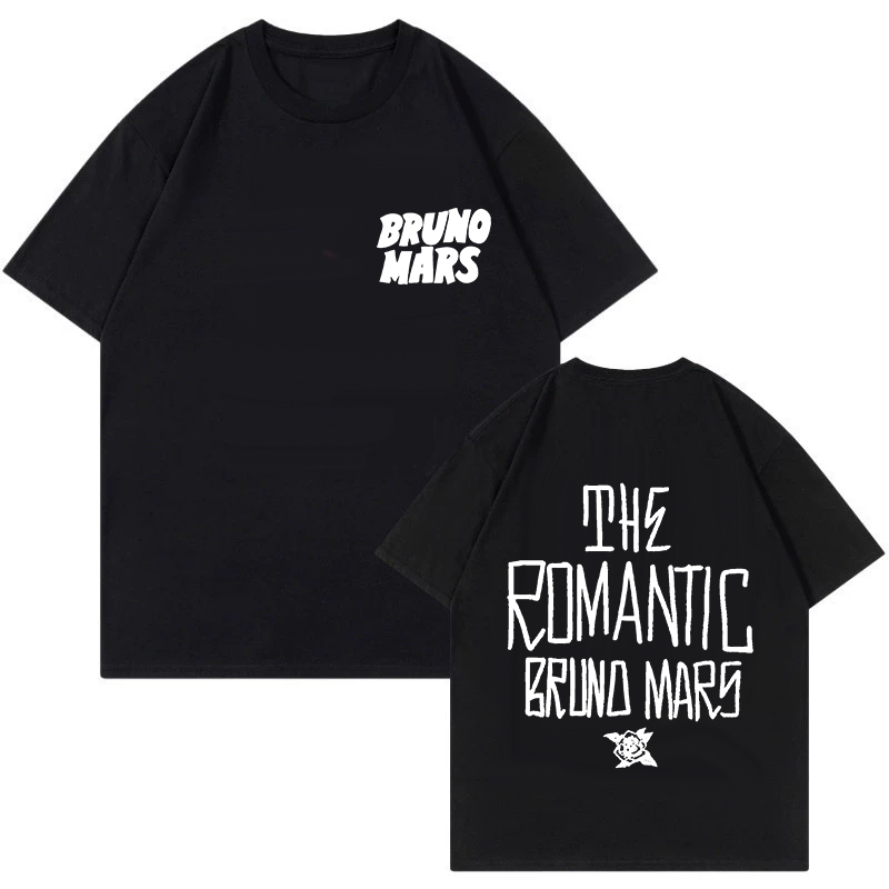 Vintage Fashion Eu - T-shirt Vintage con Stampa Bruno Mars