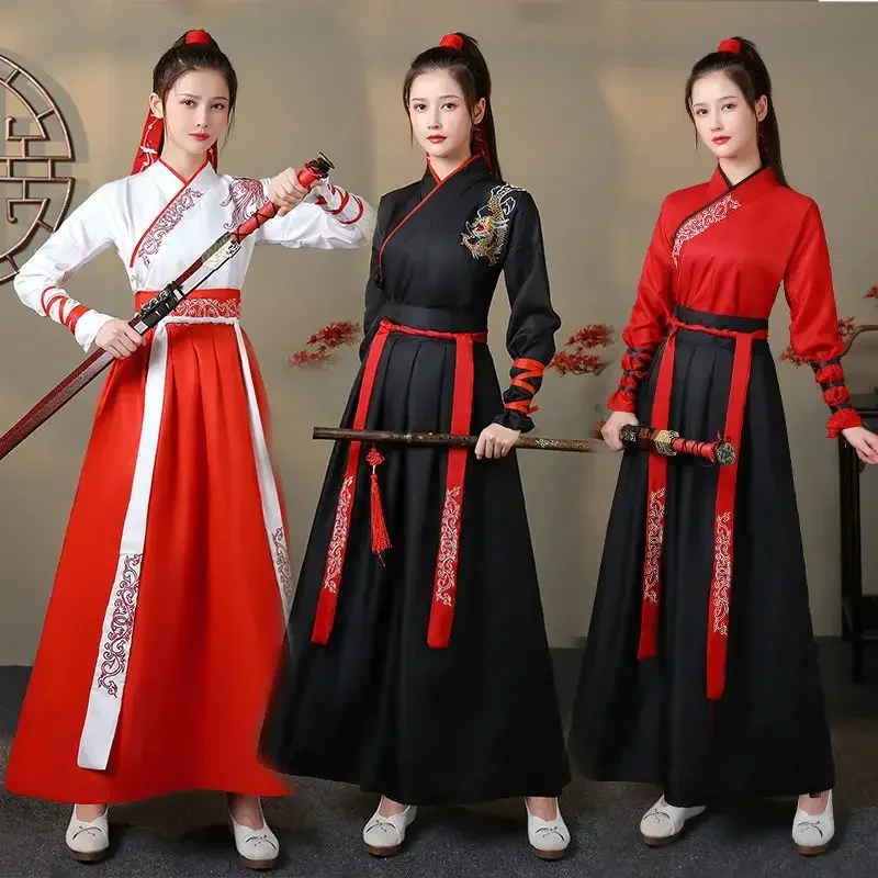 Vintage Fashion Pieces - Set Moderno Hanfu per Donna, Top