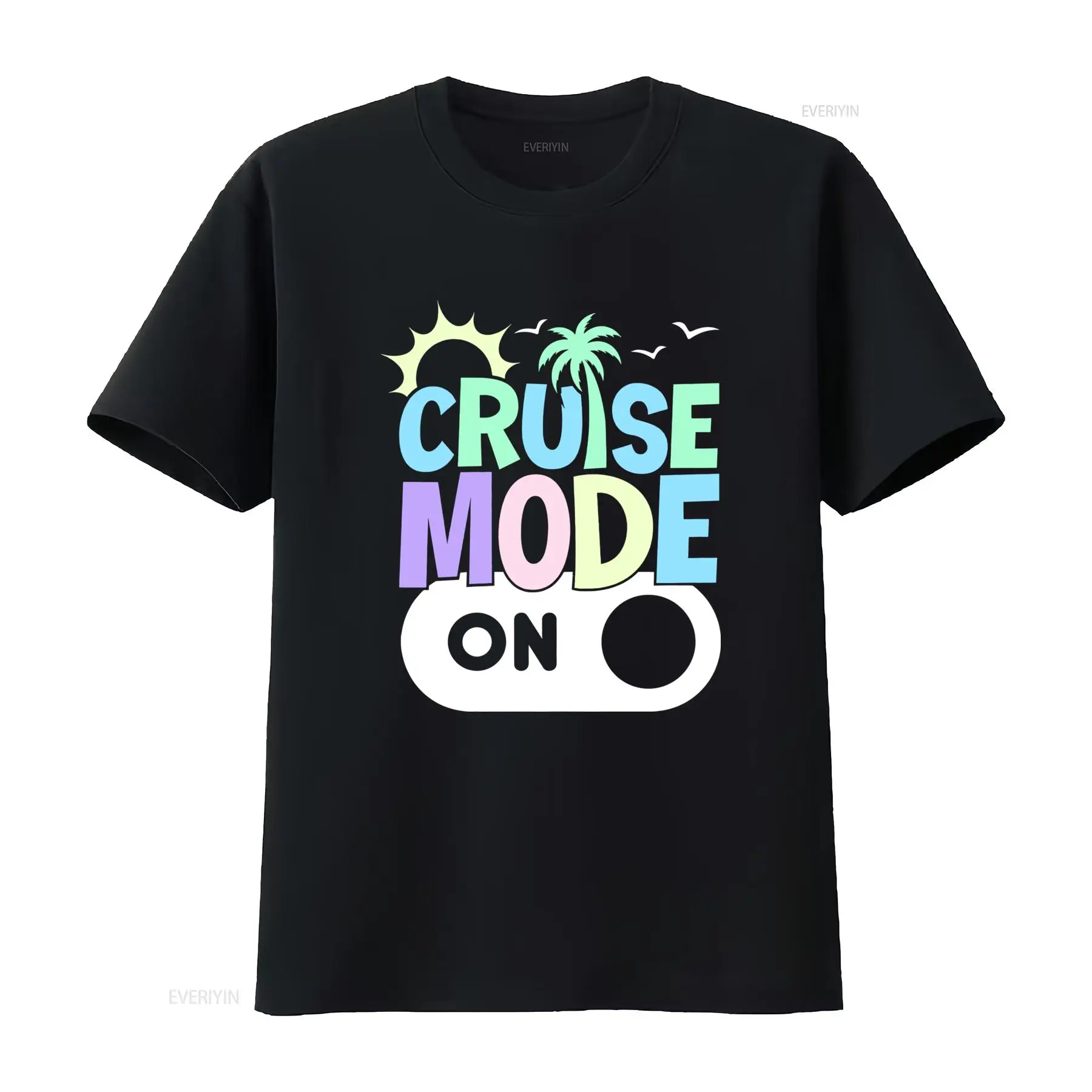 Vintage Fashion Outfits Men - Maglietta Cruise Mode On, abbigliamento coordinato