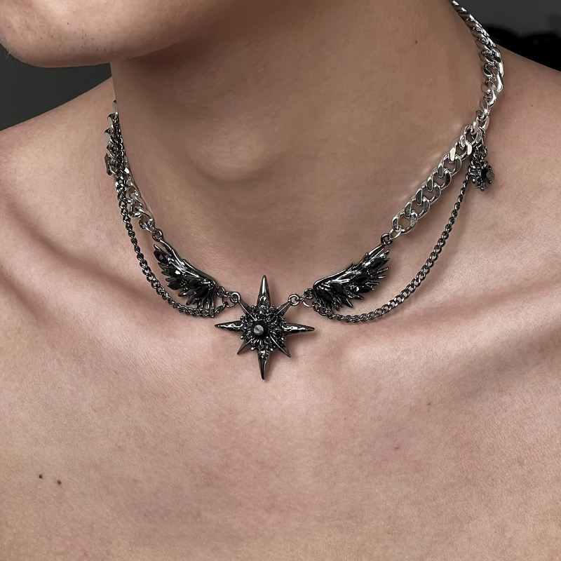 Vintage Urban Fashion - Nuova Collana Gotica Stile Dark con