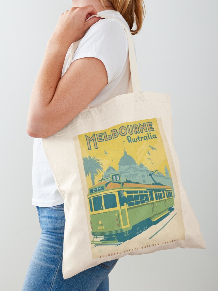 Vintage Fashion Melbourne - Borsa tote vintage Melbourne Australia, borse