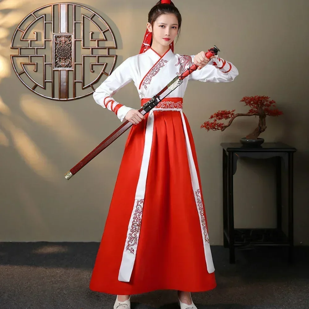 Vintage Fashion Pieces - Set Moderno Hanfu per Donna, Top