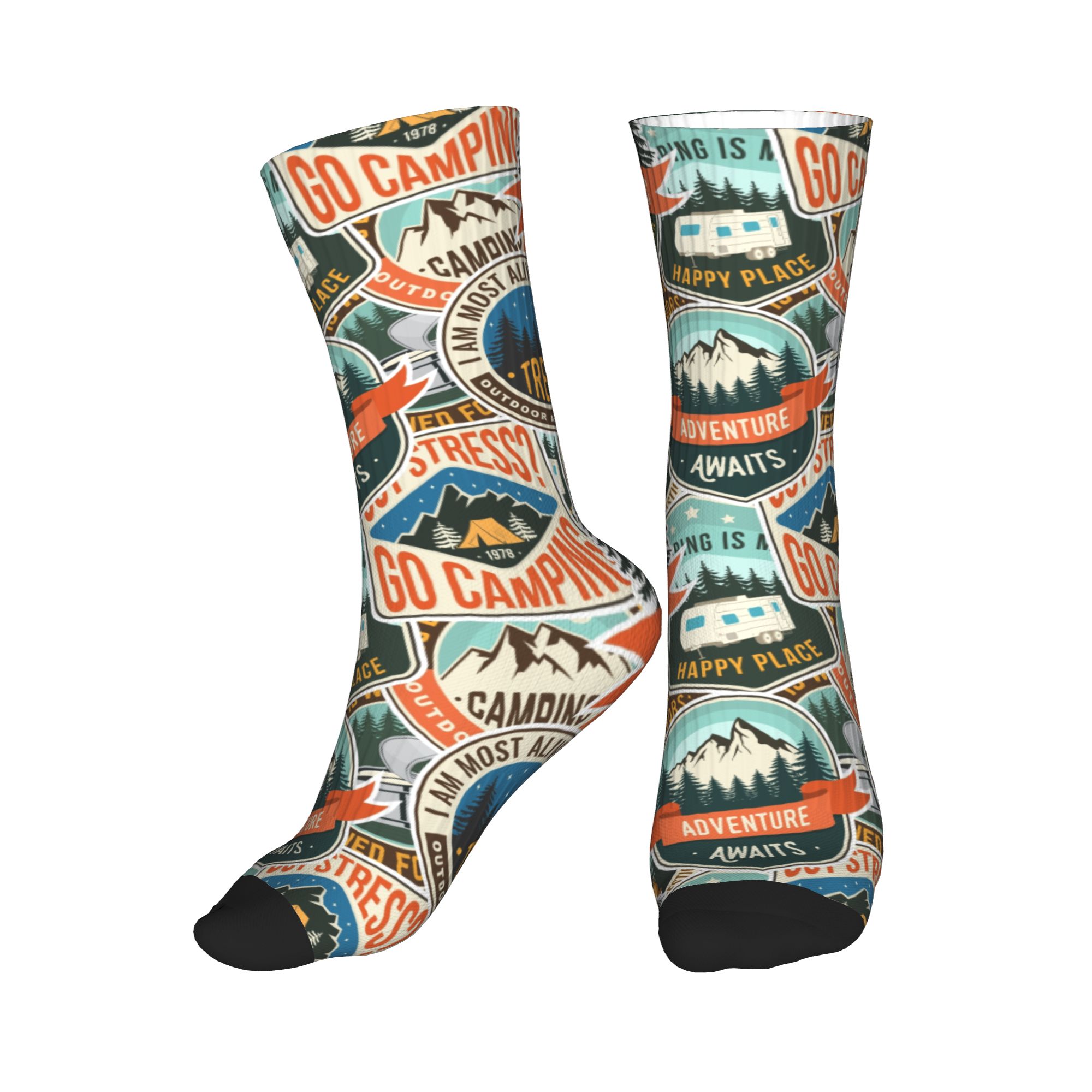 Vintage Fashion Prints - Calzini da uomo alla moda vintage