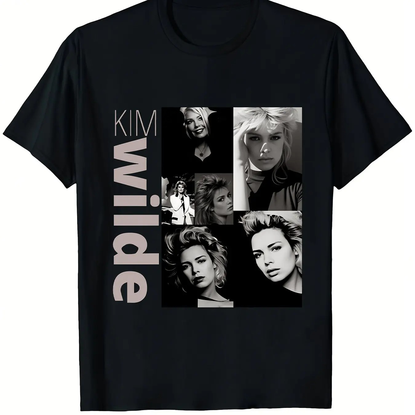 Vintage Fashion Collage - T-Shirt Vintage Kim Wilde per Fan,