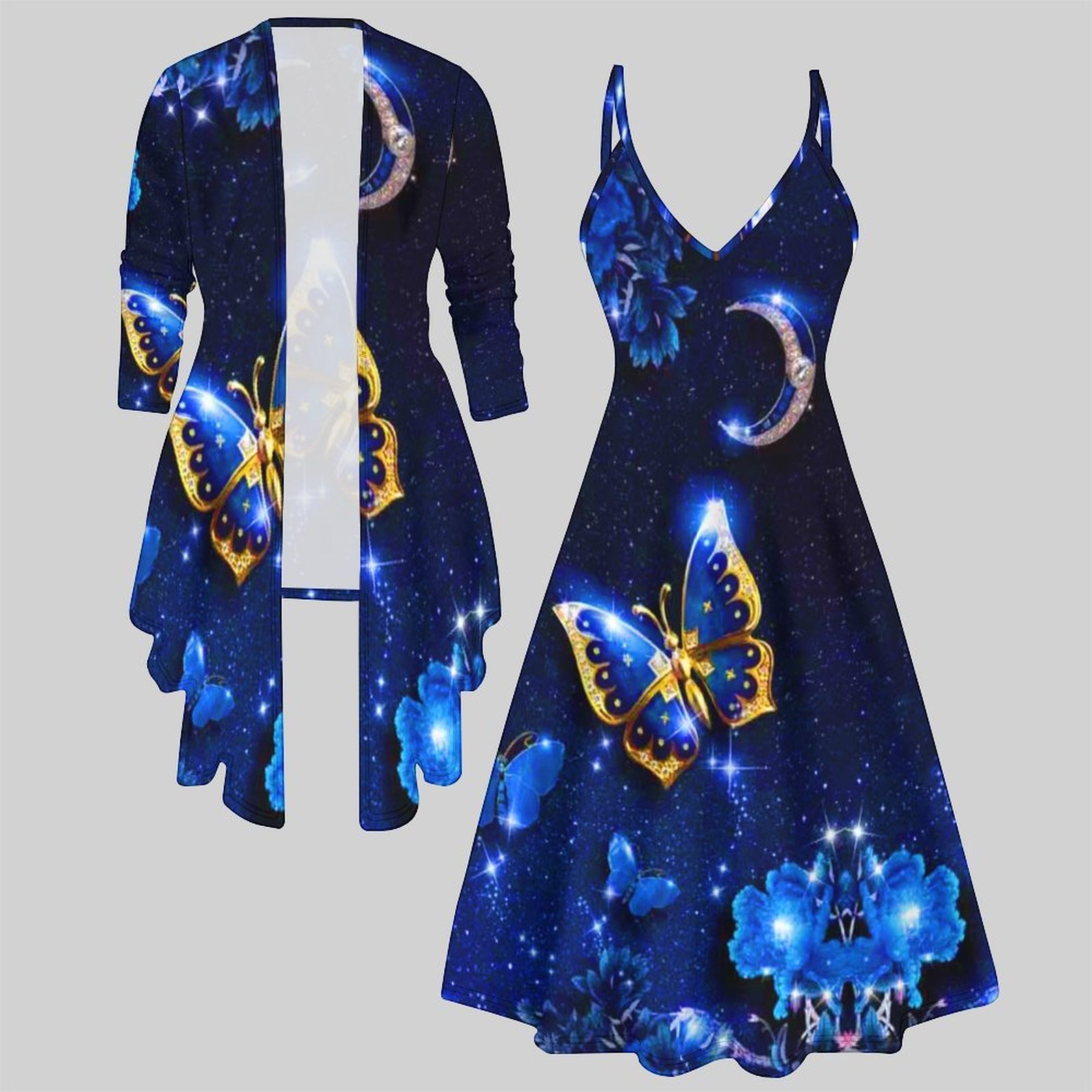 Vintage Fashion Pieces - Set Coordinato Vintage a Due Pezzi: