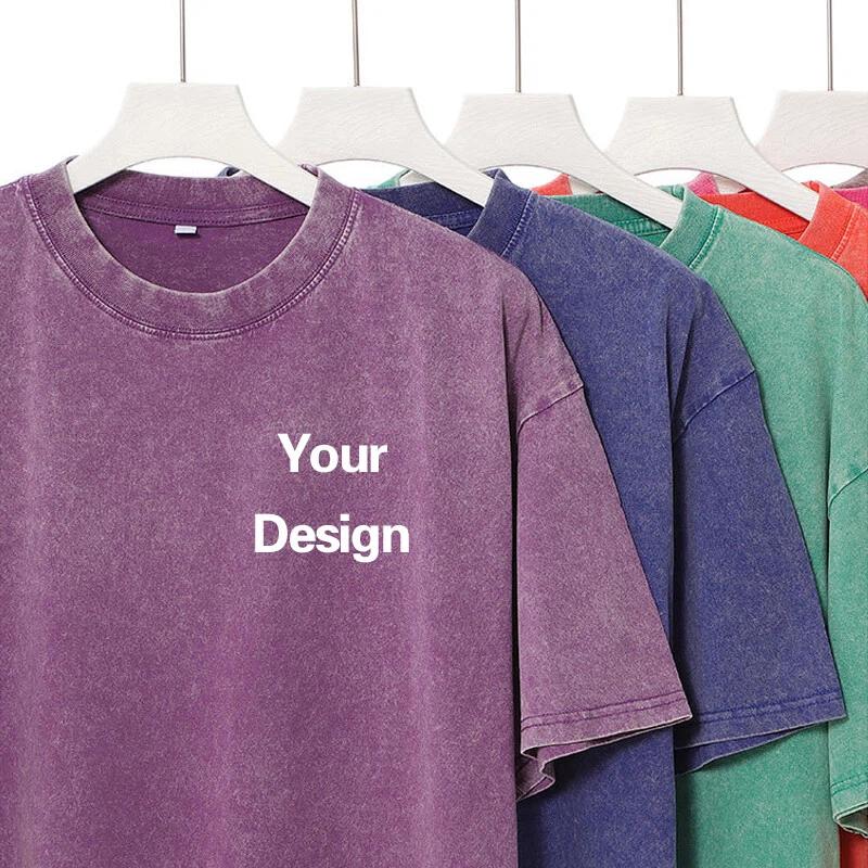 Tie Dye Shirt Vintage - T-shirt vintage in puro cotone da