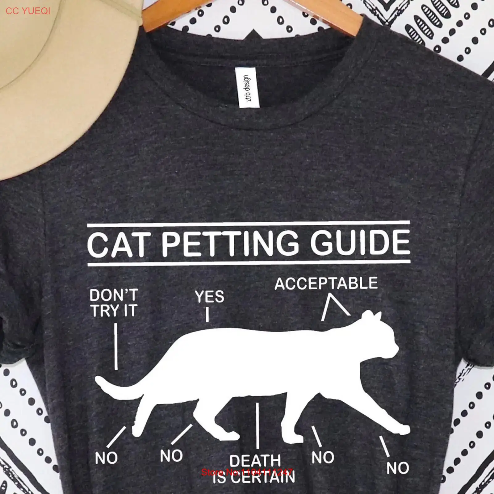 Vintage Fashion Guide - Maglietta CaT con guida per l'allevamento