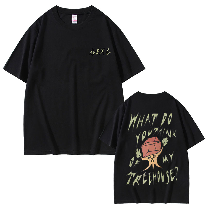 Vintage Fashion Eu - Cantante Alex G Treehouse T-shirt con
