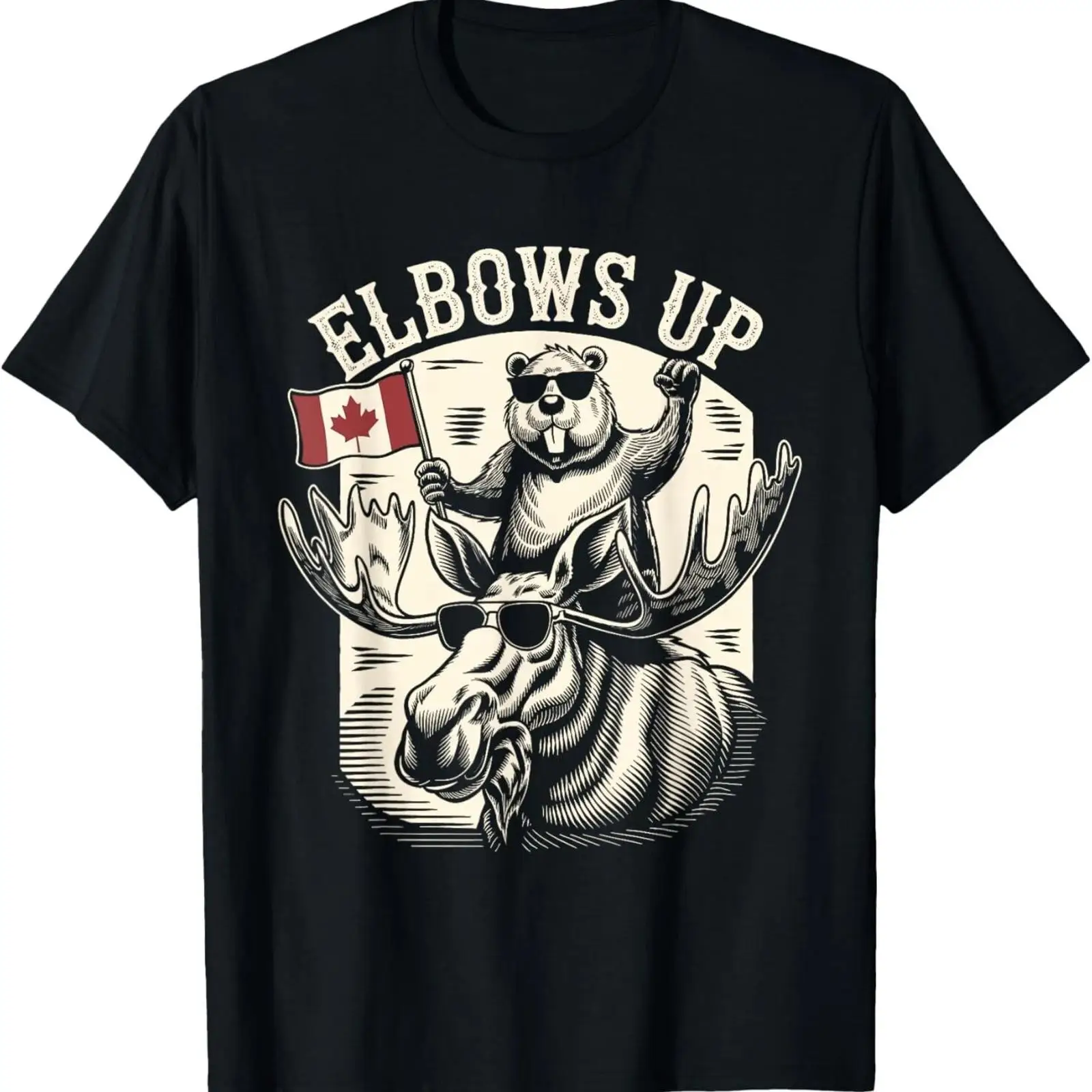 Vintage Fashion Canada - Maglietta unisex vintage con grafica divertente