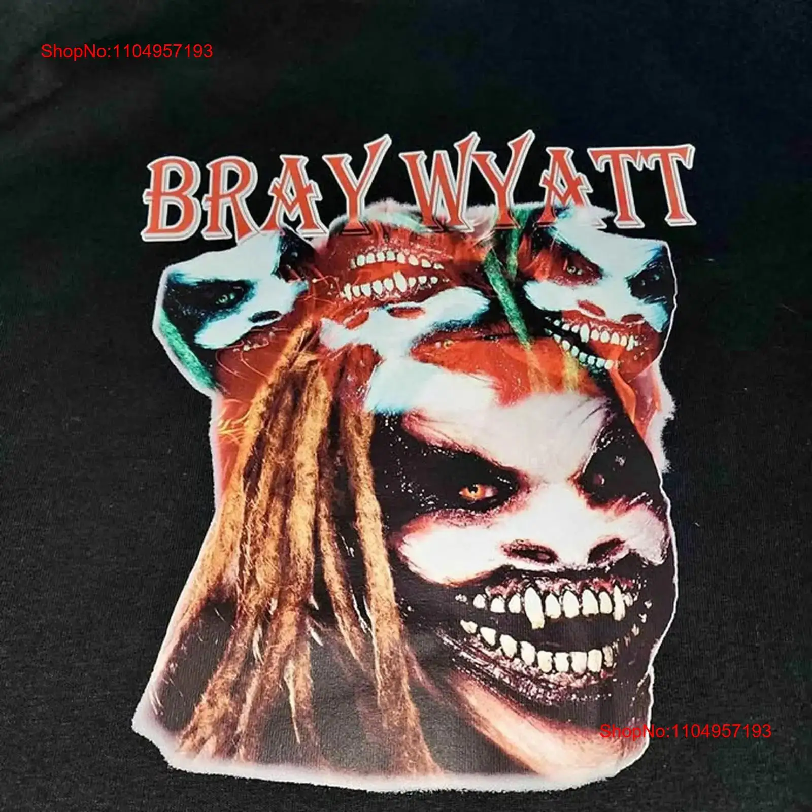 Vintage Fashion Collage - Bray Wyatt collage maglietta nera Tutte