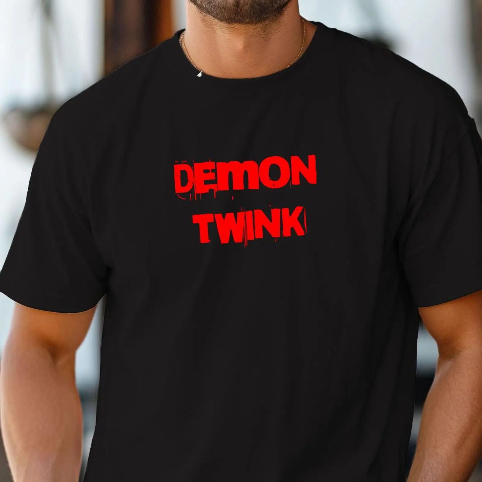 Vintage Queer Fashion - T-shirt Gay Twink Boy divertente in