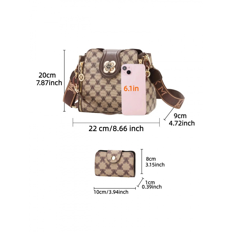 Borsa a tracolla vintage con s - Vintage Fashion Prints recensione e prezzo