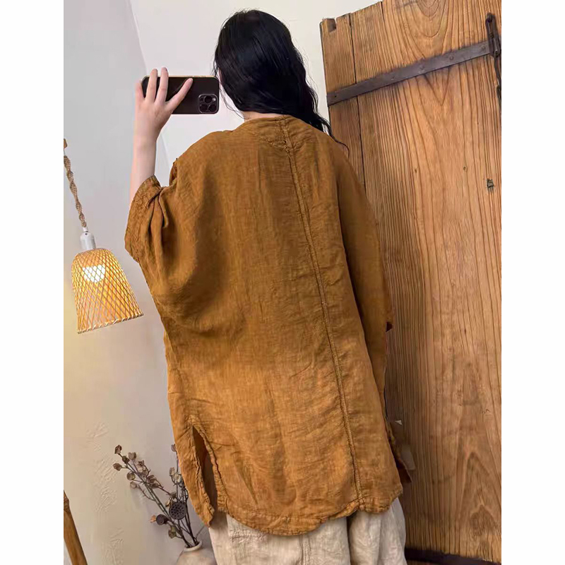Camicetta lunga allentata con  - Tie Dye Shirt Vintage recensione e prezzo