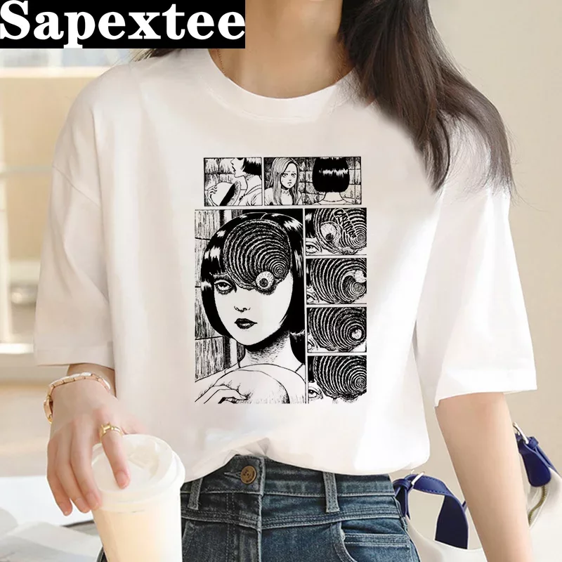 Junji ito t-shirt donna haraju - Tie Dye Shirt Vintage recensione e prezzo