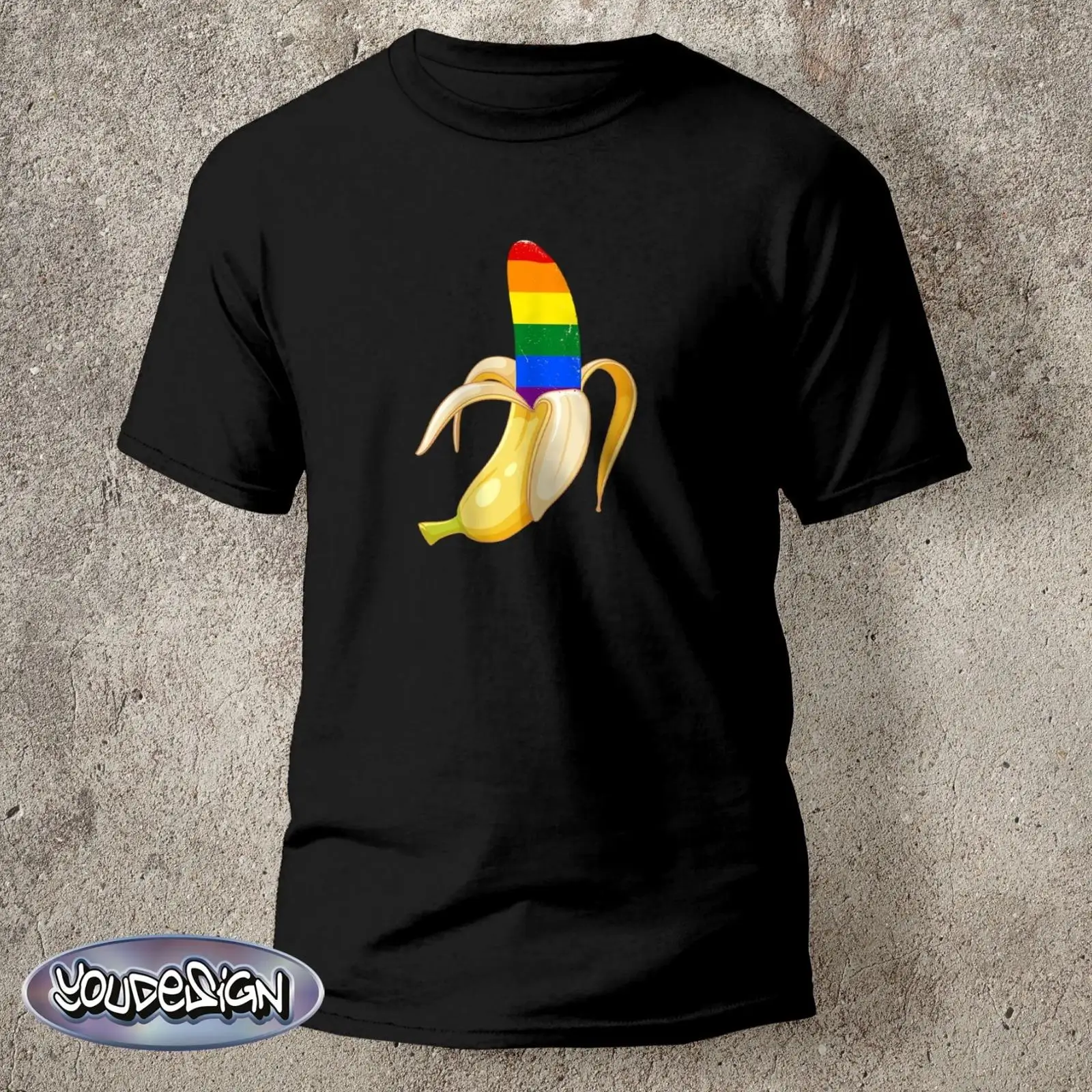 T-shirt Banana LSBTIQ LGBTQ Qu - Vintage Queer Fashion recensione e prezzo
