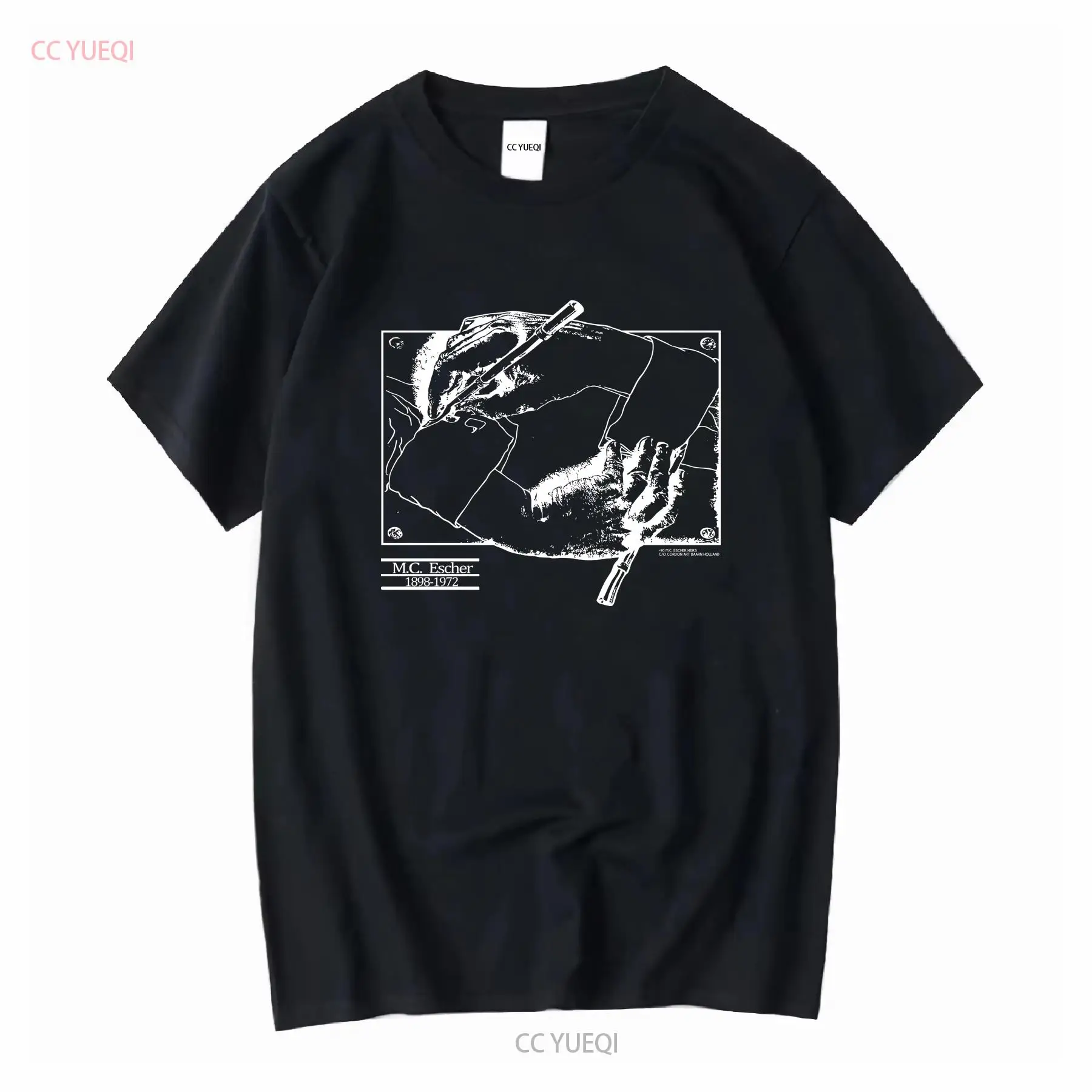 T-shirt vintage 1990 MC Escher - Vintage Fashion Sketches recensione e prezzo