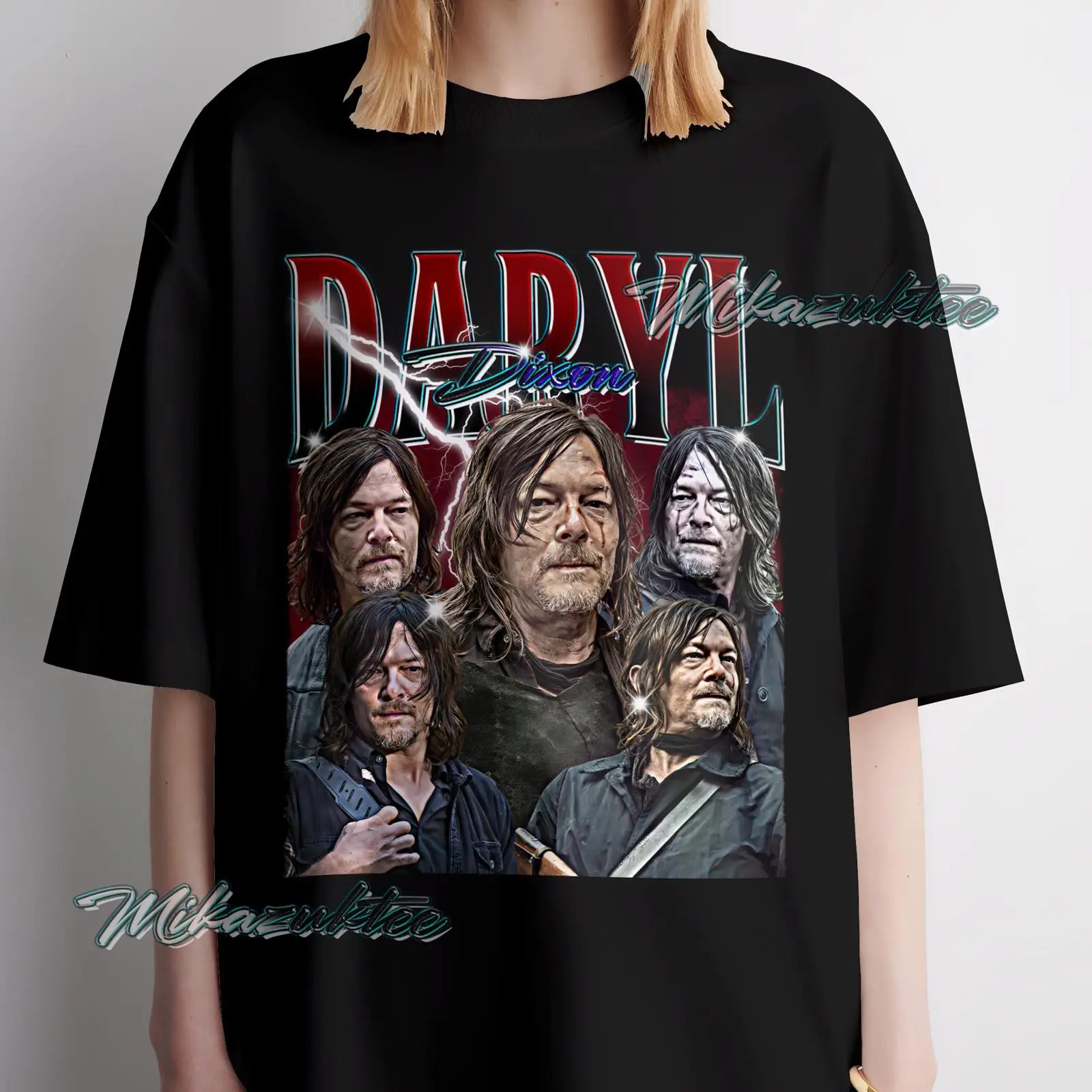 Maglietta Daryl Dixon The Walk - Vintage Fashion Collage recensione e prezzo