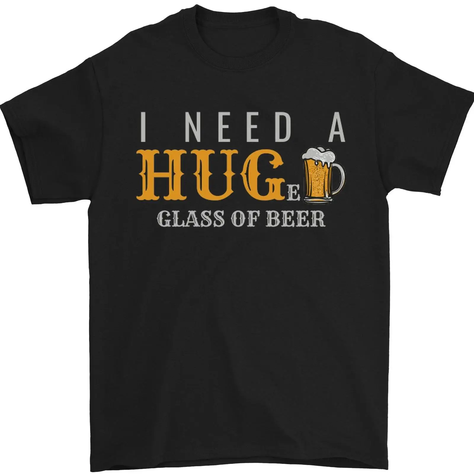I Need A Riesig Glas Of Bier L - Vintage Fashion Herren recensione e prezzo