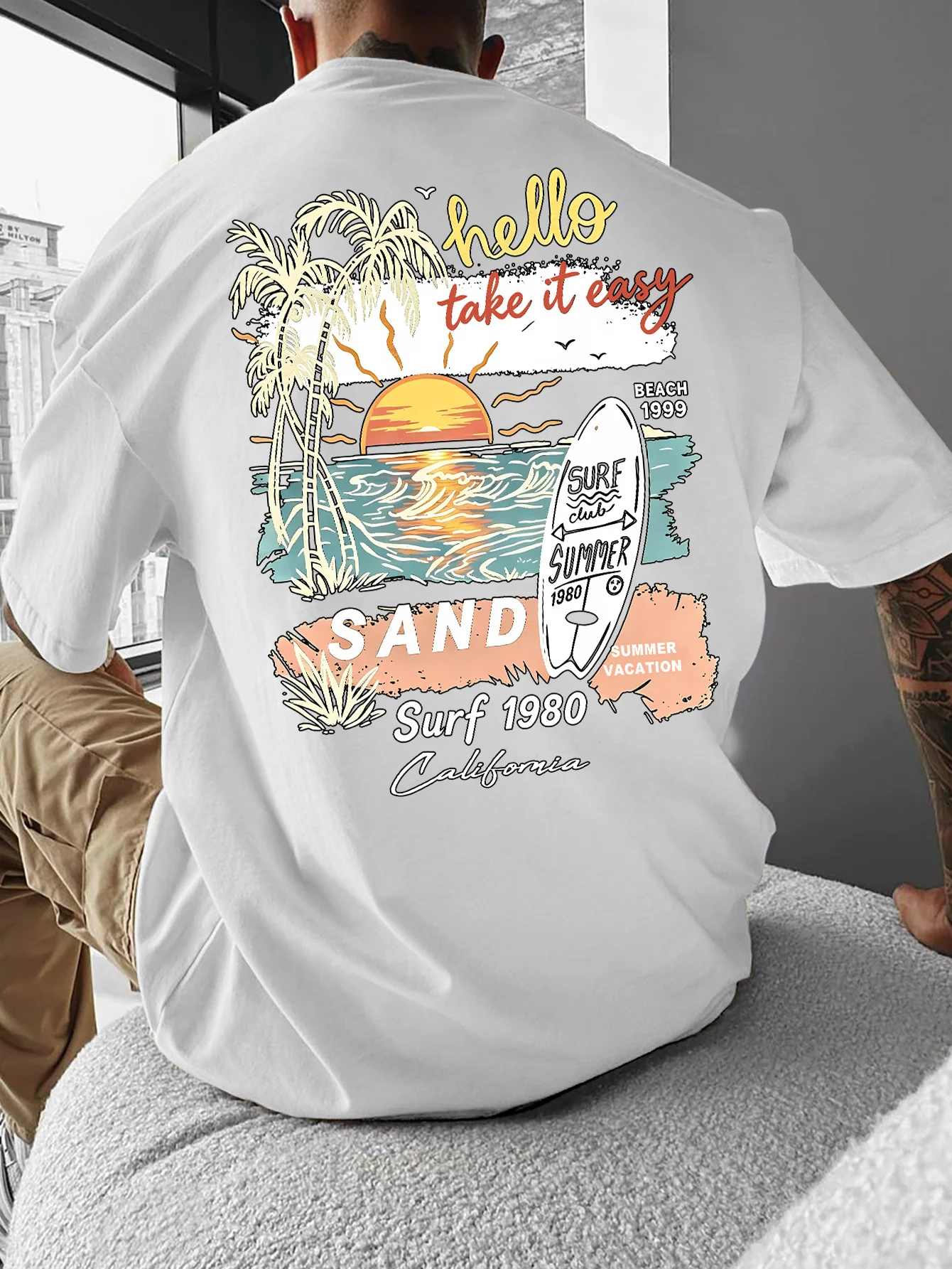 T-Shirt da Uomo California Sur - Vintage Flannel Shirt recensione e prezzo