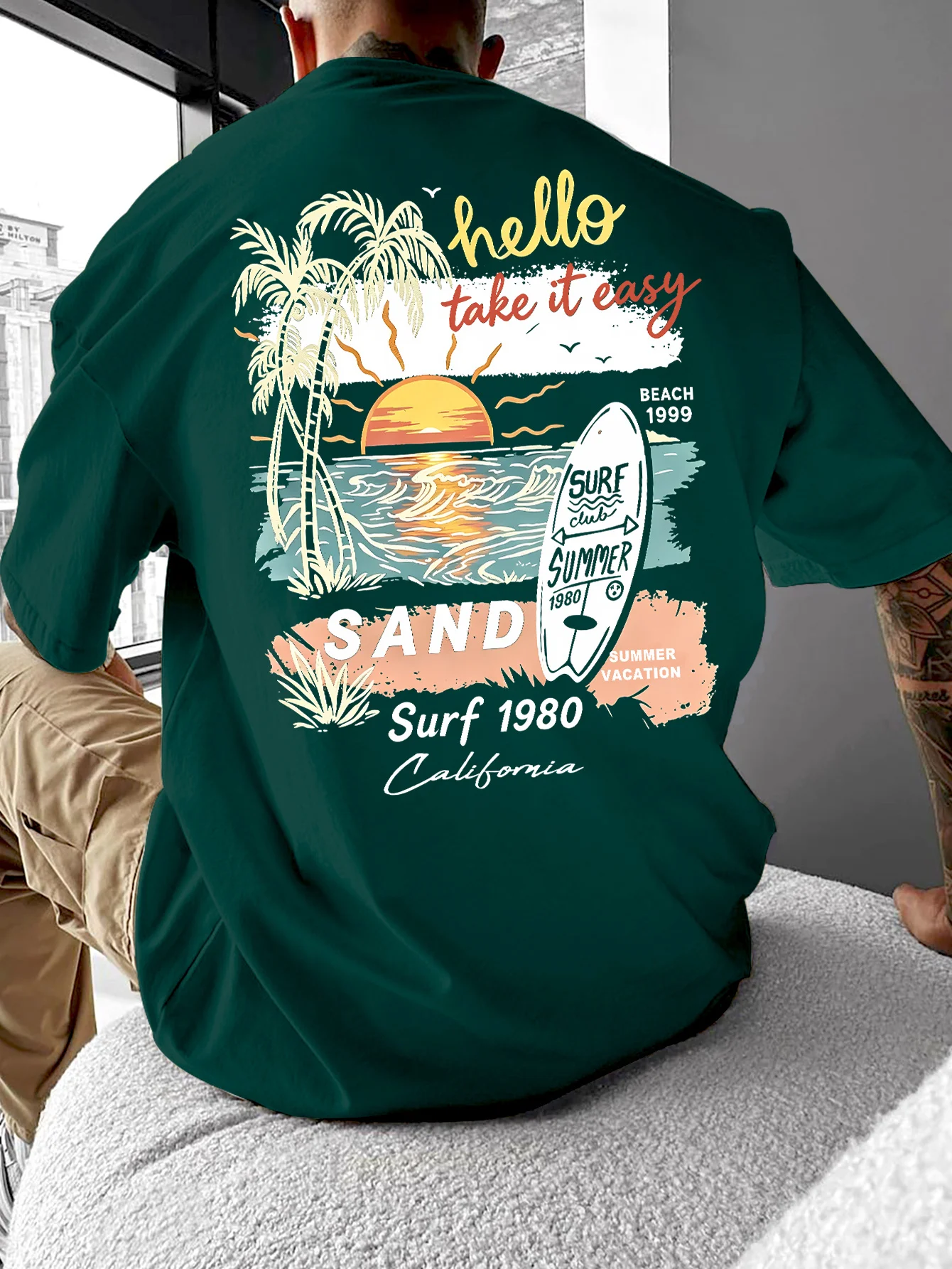 T-Shirt da Uomo California Sur - Vintage Flannel Shirt recensione e prezzo