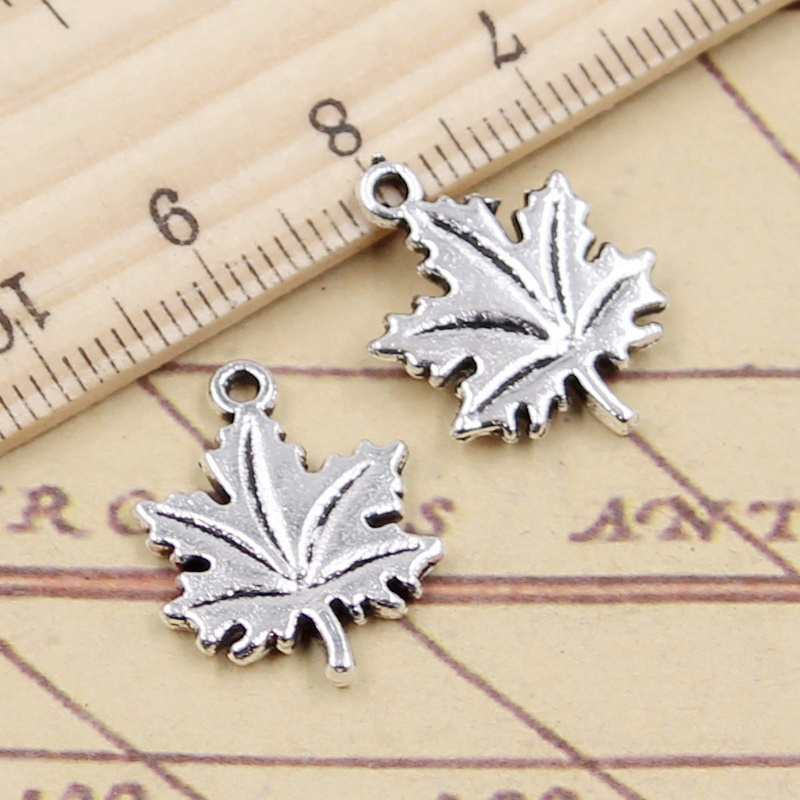 20 pz Charms Canada foglia d'a - Vintage Fashion Canada recensione e prezzo