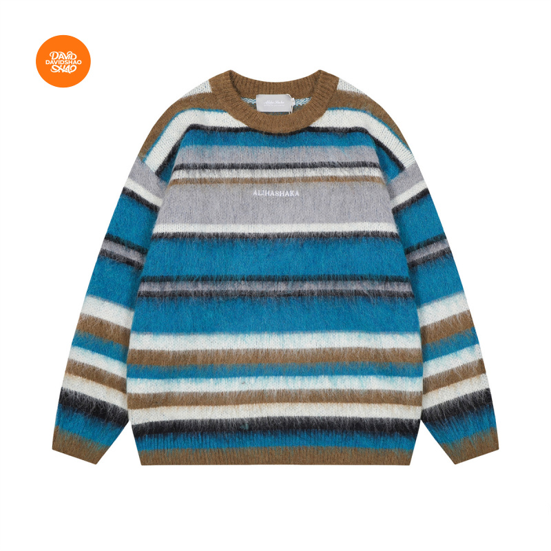 DAVIDSHAO Maglione a righe in  - Vintage Fashion Eu recensione e prezzo