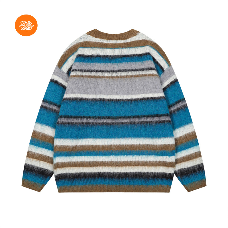 DAVIDSHAO Maglione a righe in  - Vintage Fashion Eu recensione e prezzo