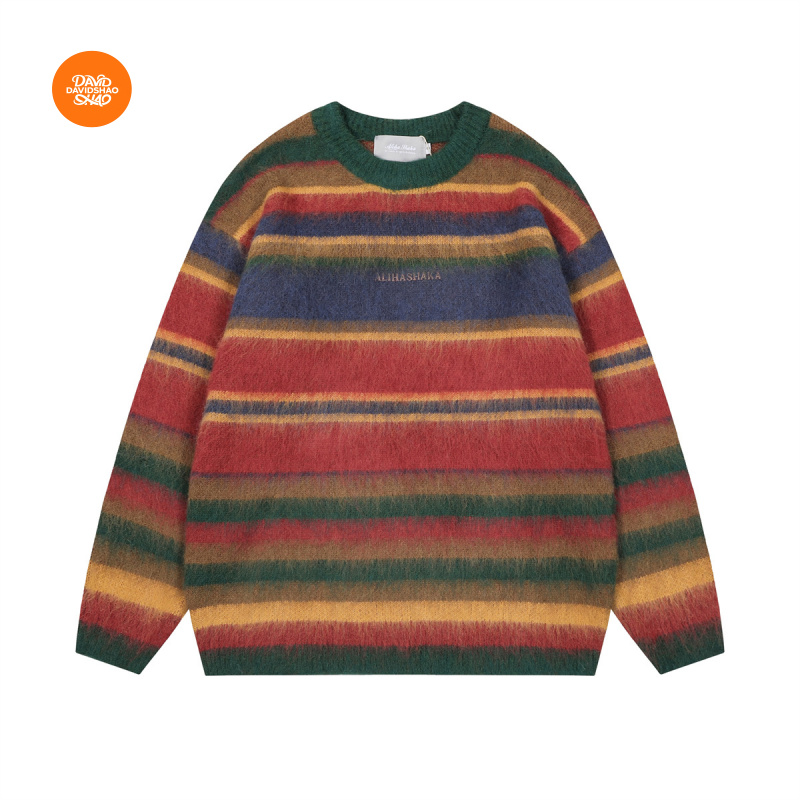 DAVIDSHAO Maglione a righe in  - Vintage Fashion Eu recensione e prezzo