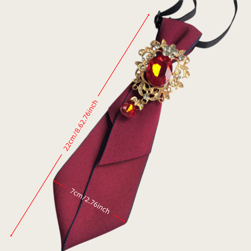 Cravatta decorata con strass c - Vintage Fashion Outfits Men recensione e prezzo