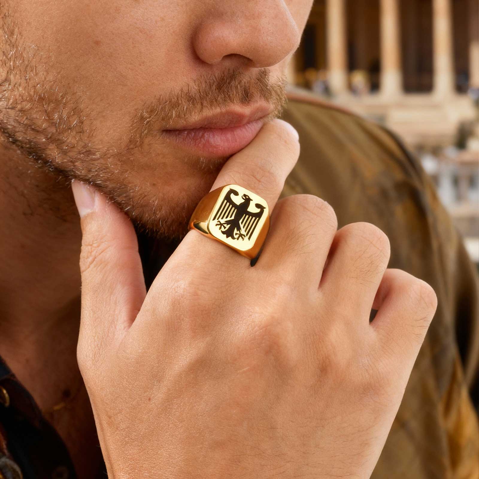 Anello Personalizzato Aquila V - Vintage Fashion Wholesale recensione e prezzo
