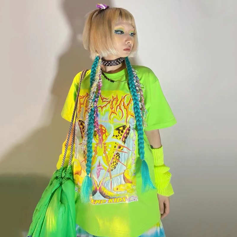 Karrcat Y2k estetica t-shirt 2 - Tie Dye Shirt Vintage recensione e prezzo