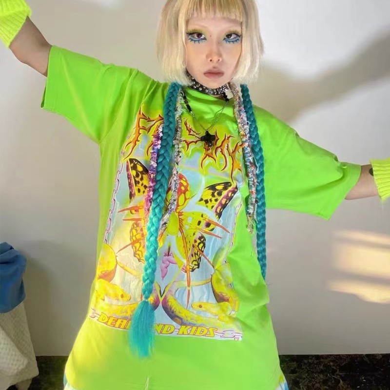Karrcat Y2k estetica t-shirt 2 - Tie Dye Shirt Vintage recensione e prezzo