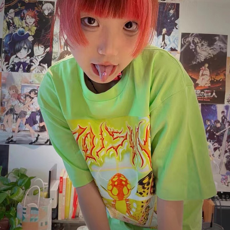 Karrcat Y2k estetica t-shirt 2 - Tie Dye Shirt Vintage recensione e prezzo