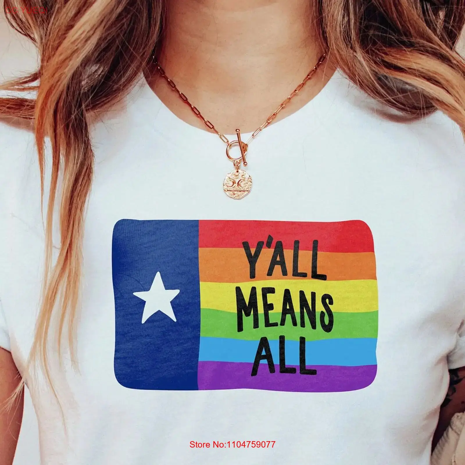 Maglietta 'Yall Means Texas' L - Vintage Queer Fashion recensione e prezzo