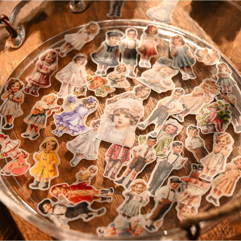 50 Pezzi di Adesivi Vintage pe - Vintage Fashion Dolls recensione e prezzo